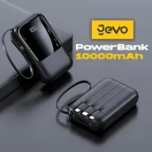 Batterie Externe Powerbank Gevo P40 10000mAh 4 Câbles