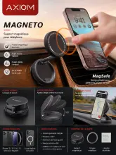 Support Voiture Magnétique Pliable AXIOM Magneto MagSafe