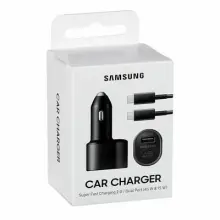 Chargeur Voiture Samsung 60W USB-C Dual Port + Câble