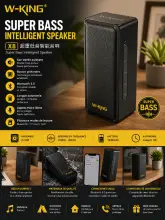 Enceinte Portatif W-KING X8 Super Bass Bluetooth
