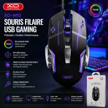 Souris Gamer Filaire XO M10 USB RGB