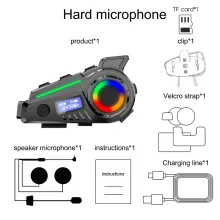Intercom Moto K19 - Caméra Dashcam, Bluetooth & GPS Trajectory