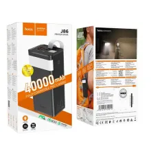 Power Bank 40000mAh Hoco J86 22.5W - Charge Rapide & Lampe